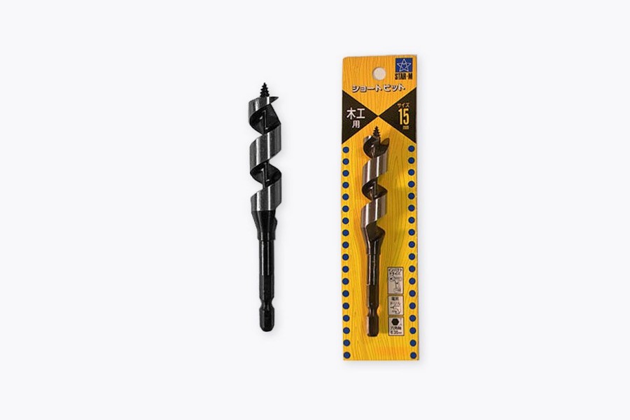 Woodworking STAR-M | Star-M Auger Drill Bits - Short