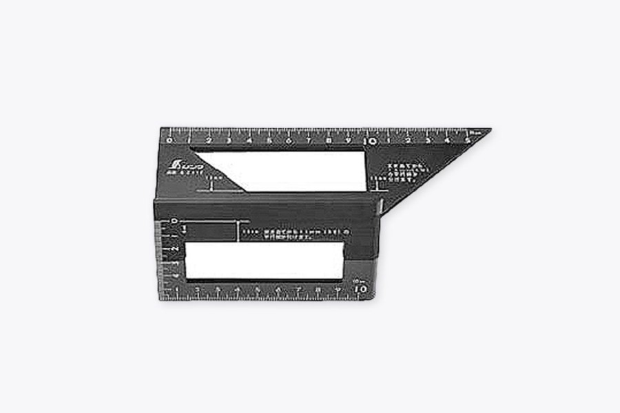 Woodworking Shinwa | Shinwa 45 & 90 Degrees Miter Gauge / Polycarbonate