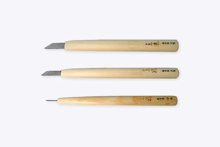 Woodworking Michihamono | Michihamono Carving Knives / Skew Left