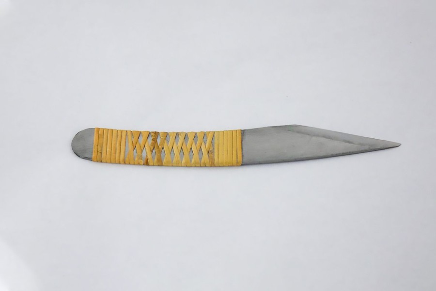 Bamboo Baishinshi | Baishinshi Grafting Knife (Left Bevel)