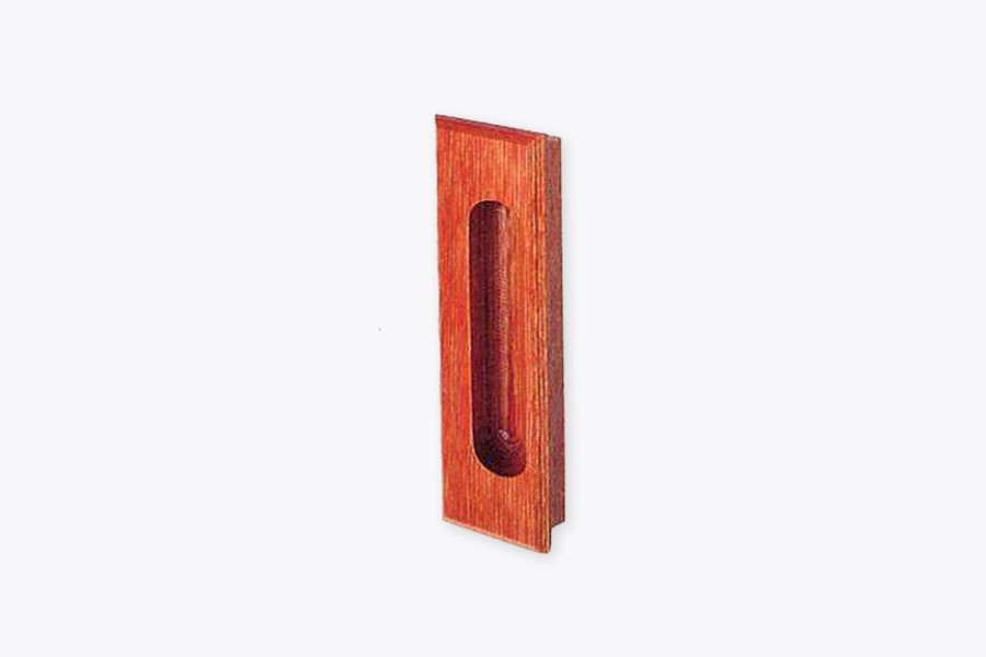 Hardware & Tansu etc | W400 Horikomi Recessed Pulls (Brown Red)