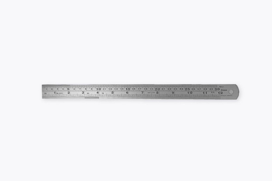 Woodworking Shinwa | Shinwa Inch & Centimeter Ruler / 12" & 30Cm