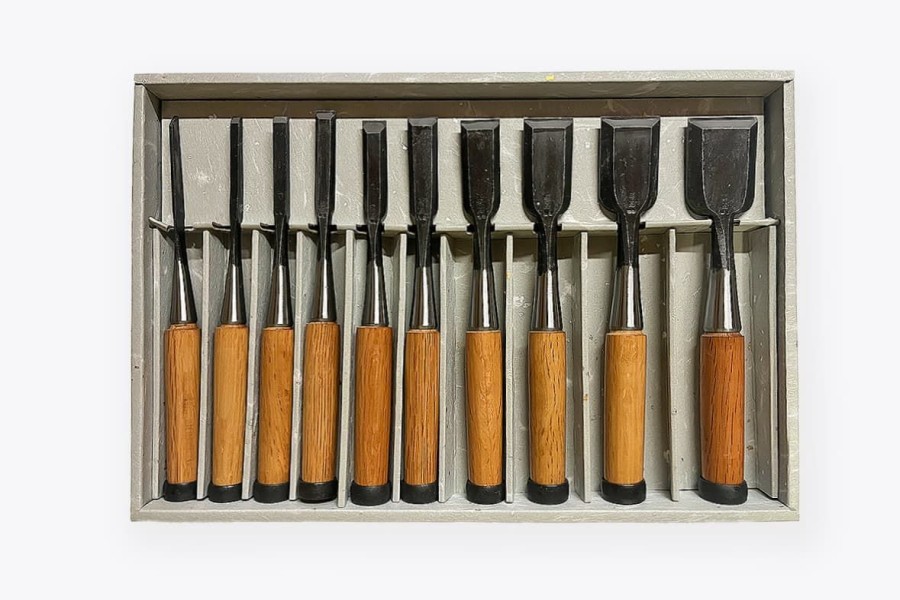 Woodworking Iyoroi | Iyoroi 10Pc Bench Chisel Set