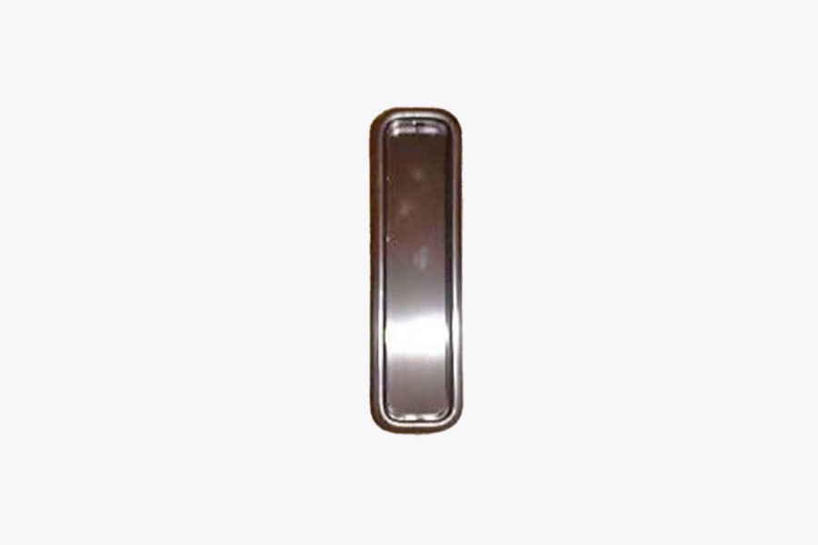 Hardware & Tansu etc | Ts-6 Rectangular Recessed Pulls (Brown)