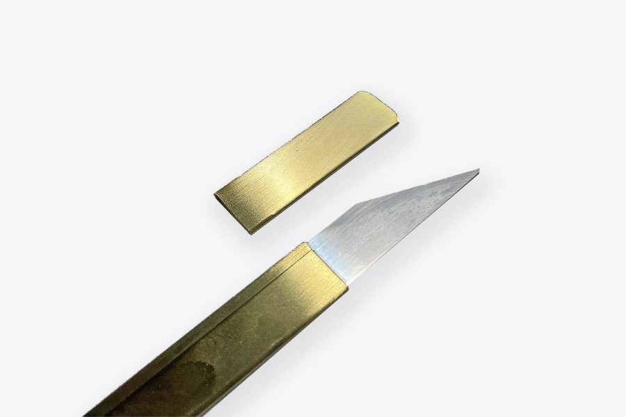 Miscellaneous Yoshiharu | Yoshiharu Brass Handle Pennant Knife