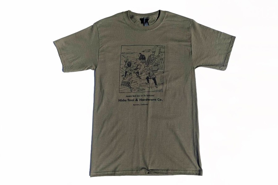 Miscellaneous etc | Hidatool T-Shirt - Carpenters Fatigue Green