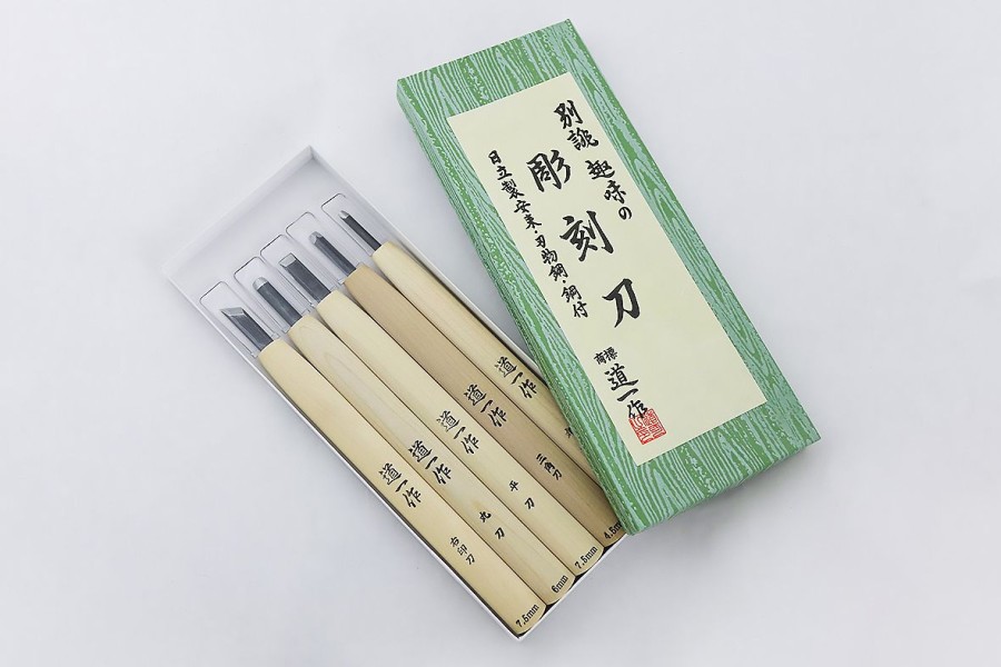 Woodworking etc | Michikazu Woodworking Chisel Set Of 5