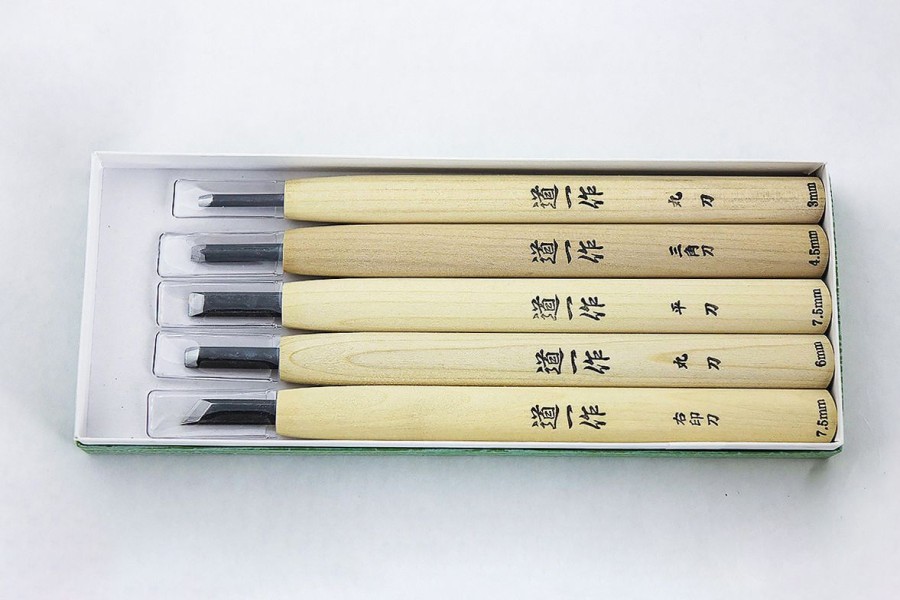 Woodworking etc | Michikazu Woodworking Chisel Set Of 5