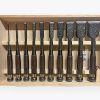 The Vault Tasai | Tasai 10 Pc Bench Chisel Set Tsuchime Finish Single Hollow