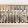 The Vault etc | Tasai 10 Pc Bench Chisel Set Migaki Finish Single Hollow